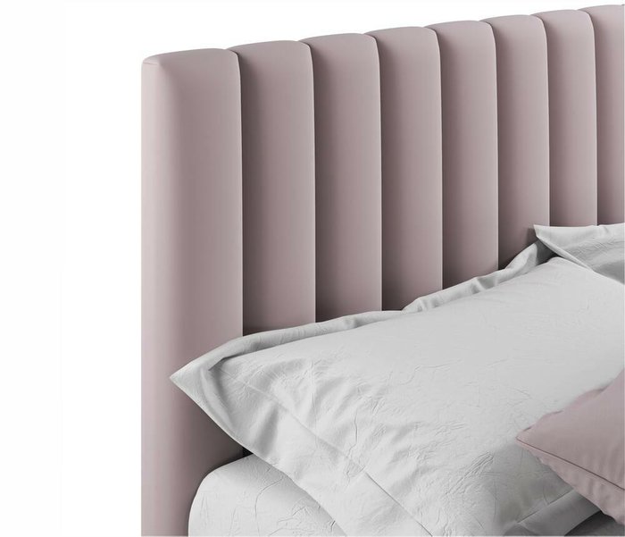 Кровать Olivia 180х200 лилового цвета с ортопедическим основанием - лучшие Кровати для спальни в INMYROOM
