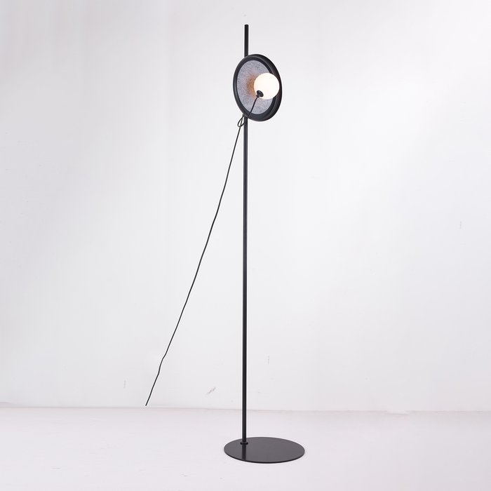 Торшер MARGOTT FL D25 Black - лучшие Торшеры в INMYROOM Торшер MARGOTT FL D25 Black - лучшие Торшеры в INMYROOM