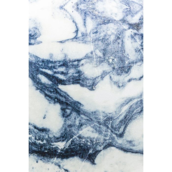 Подушка Pebbles сине-белого цвета - лучшие Декоративные подушки в INMYROOM