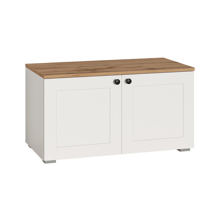 Тумба для обуви Остин белого цвета Тумба для обуви Остин белого цвета