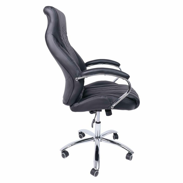 Кресло поворотное Mastif черного цвета (экокожа) - лучшие Офисные кресла в INMYROOM