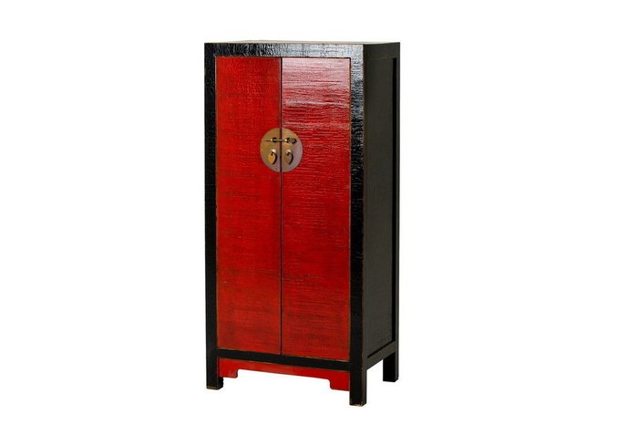 Шкаф красно-черного цвета - лучшие Шкафы распашные в INMYROOM