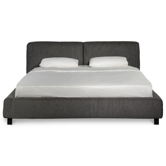 Кровать Vogue 180х200 темно-серого цвета - купить Кровати для спальни по цене 157800.0