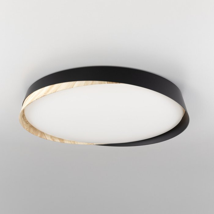 Citilux BONNY CL754451G LED RGB Светильник с пультом Чёрный + Клён