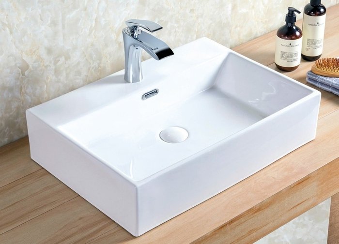 Раковина накладная BelBagno прямоугольная 51х36 см - купить Раковины для ванной комнаты по цене 9490.0