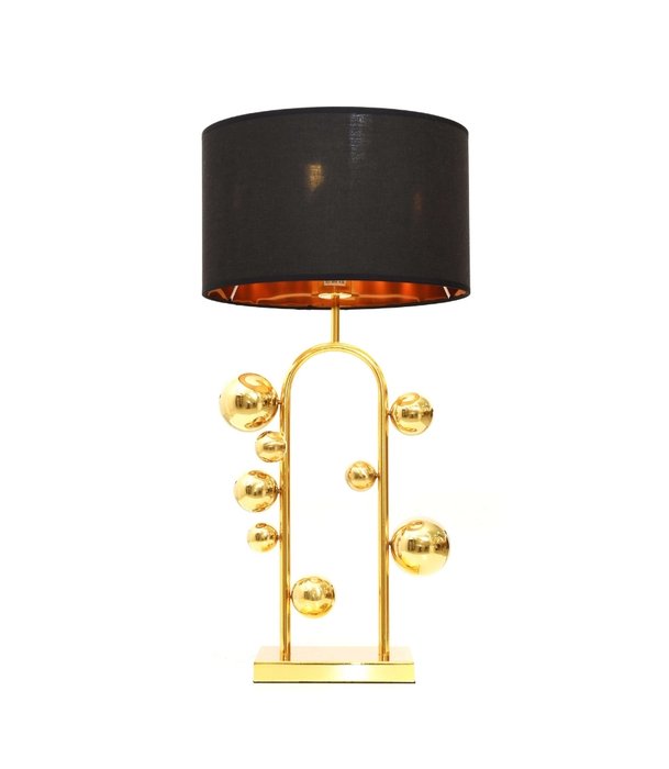 Настольная лампа Fabi с черным абажуром - купить Настольные лампы по цене 13900.0