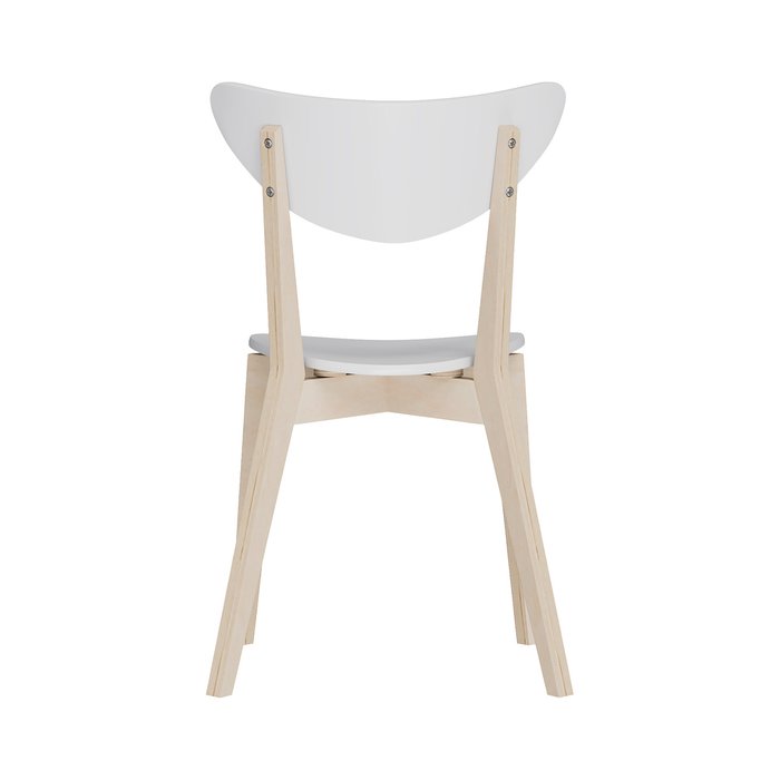 Стул Эра бело-бежевого цвета - лучшие Обеденные стулья в INMYROOM