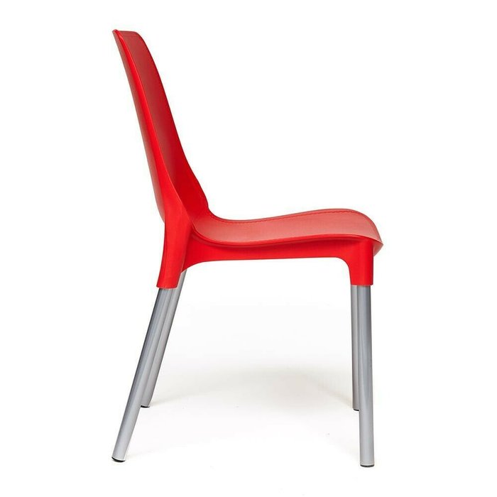 Стул Genus красного цвета - купить Обеденные стулья по цене 3650.0