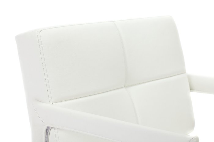 Кресло Aster Chair White Premium Leather  - лучшие Интерьерные кресла в INMYROOM