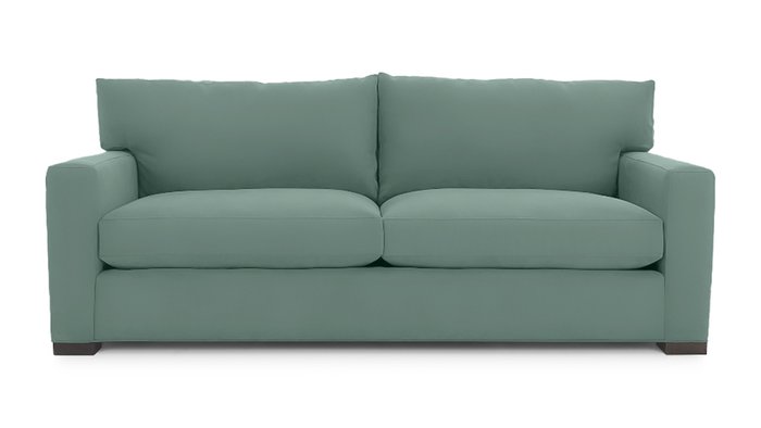 Диван-кровать Непал зеленого цвета - купить Прямые диваны по цене 70500.0