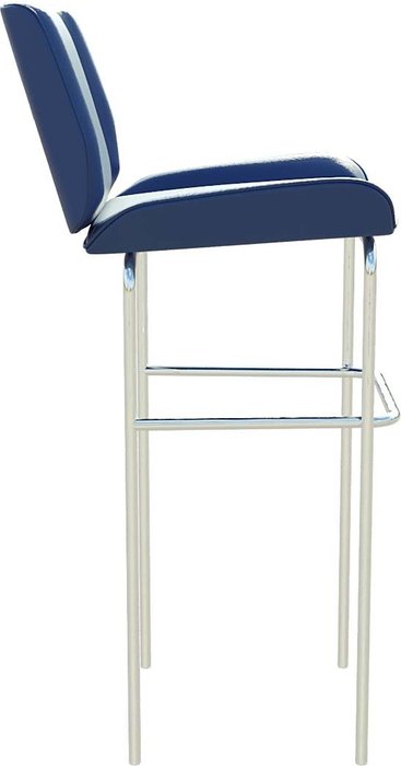 Стул барный Авиатор синего цвета - купить Барные стулья по цене 30870.0