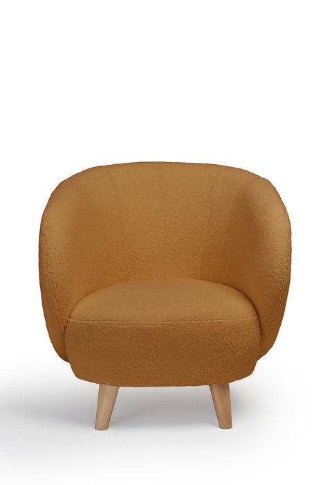 Кресло Мод светло-коричневого цвета - купить Интерьерные кресла по цене 22120.0