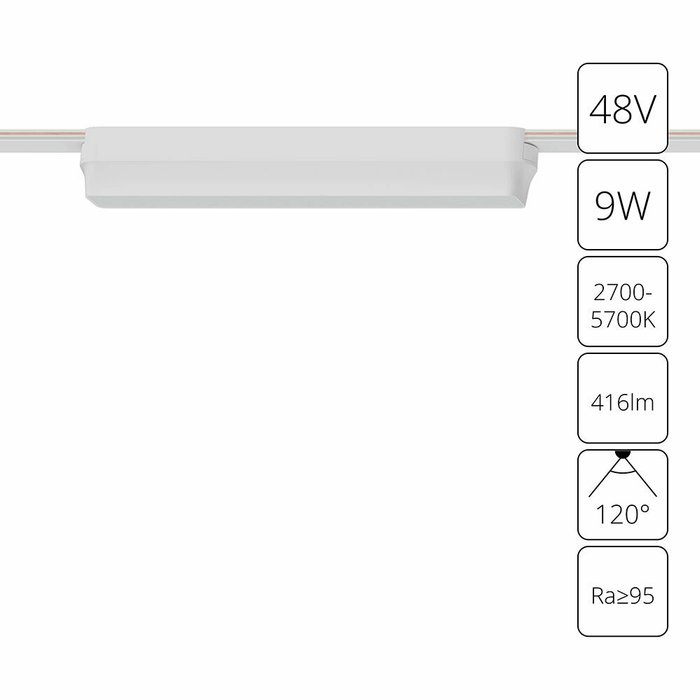 Магнитный трековый светильник Arte Lamp RAPID SMART A2953PL-1WH Магнитный трековый светильник Arte Lamp RAPID SMART A2953PL-1WH