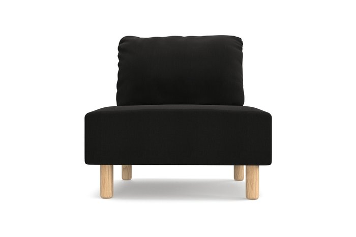 Кресло Свельд черного цвета - купить Интерьерные кресла по цене 16990.0