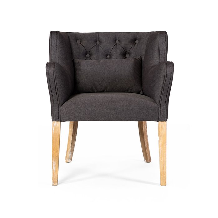 Полукресло Sidereal серого цвета - купить Обеденные стулья по цене 35737.0