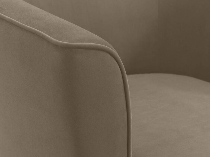 Кресло California серо-коричневого цвета - лучшие Интерьерные кресла в INMYROOM