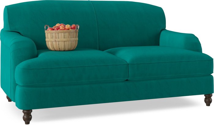 Диван-кровать One Luna зеленого цвета - купить Прямые диваны по цене 31150.0