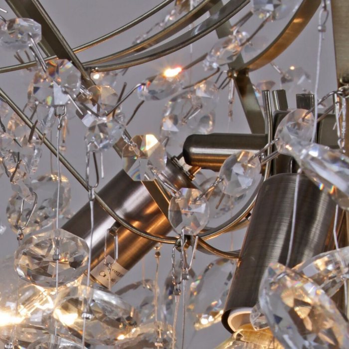 Хрустальная люстра 68200-0.4-600 AB (хрусталь, цвет прозрачный) - лучшие Подвесные люстры в INMYROOM