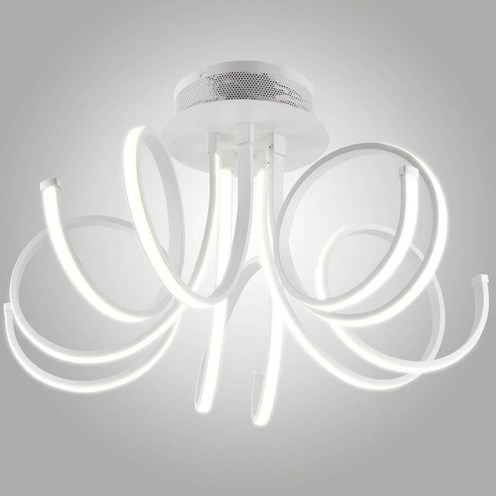 Потолочный светодиодный светильник 90042/5 белый - купить Потолочные люстры по цене 2000.0