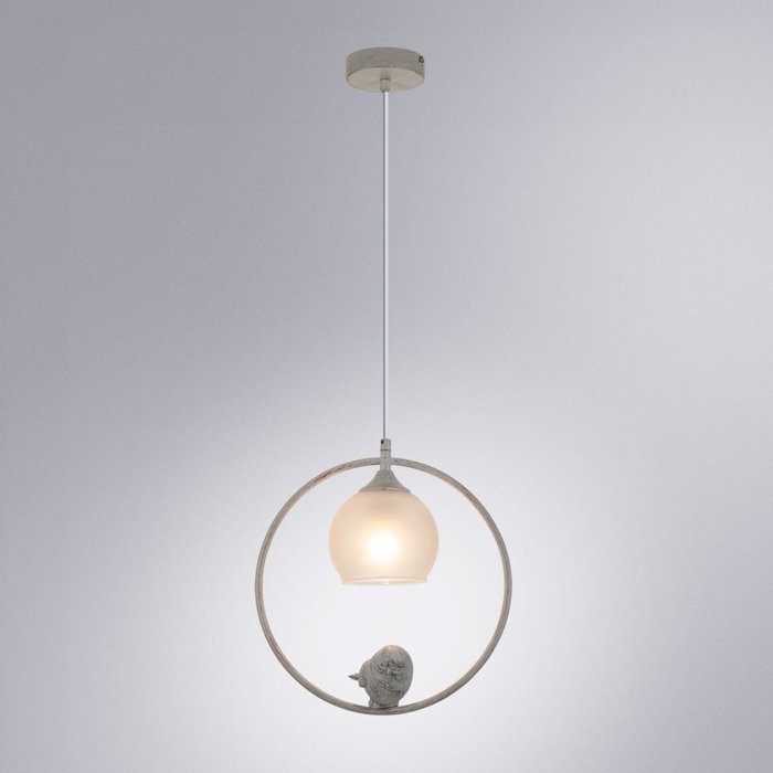 Подвесной светильник Gemelli белого цвета - купить Подвесные светильники по цене 5990.0
