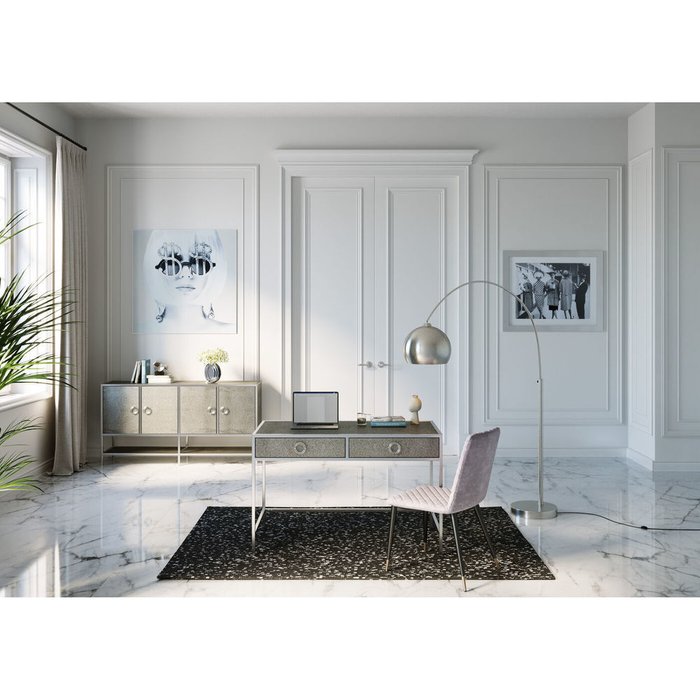 Стул мягкий Montmartre серого цвета - купить Обеденные стулья по цене 24458.0
