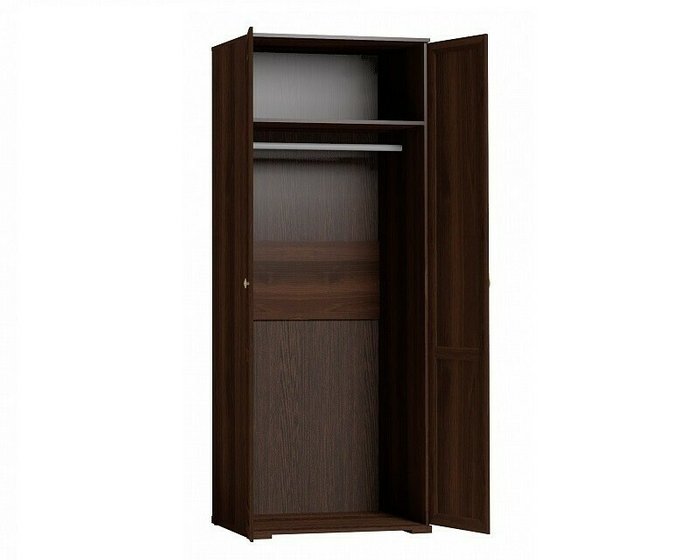 Шкаф для одежды Sherlock темно-коричневого цвета - купить Шкафы распашные по цене 18599.0