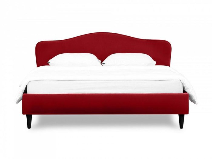 Кровать Queen II Elizabeth L 160х200 красного цвета   - лучшие Кровати для спальни в INMYROOM
