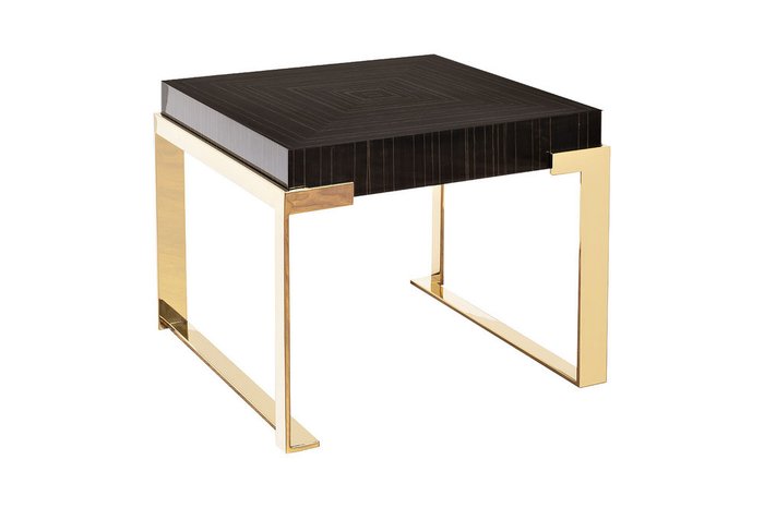 Кофейный столик Golden Prism на стальных ножках  - купить Кофейные столики по цене 65400.0