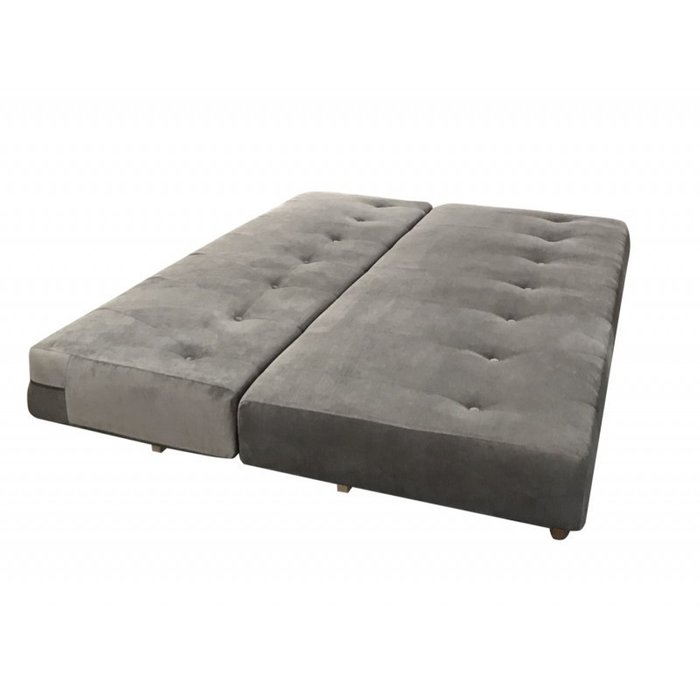 Диван-кровать Томас серого цвета - купить Прямые диваны по цене 57530.0