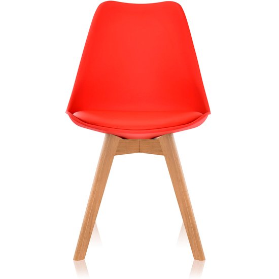 Стул Jerry Soft красного цвета - купить Обеденные стулья по цене 5490.0