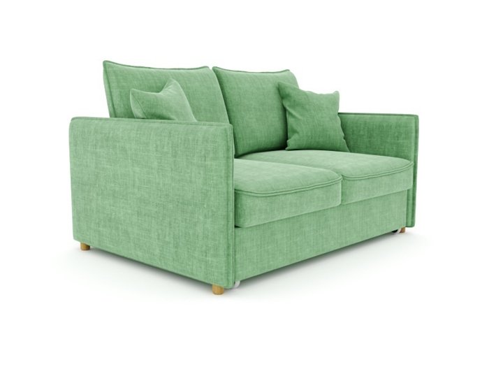 Диван-кровать Хэмптон зеленого цвета - лучшие Прямые диваны в INMYROOM