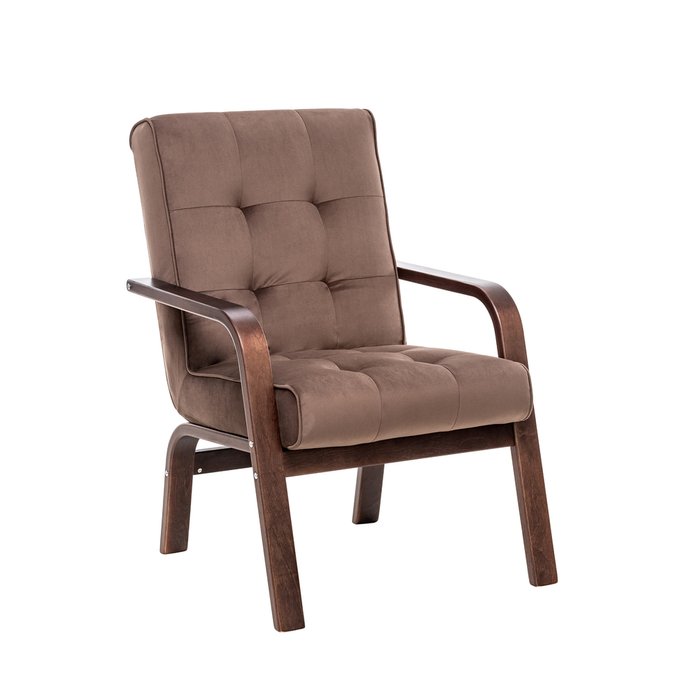 Кресло Модена коричневеого цвета
