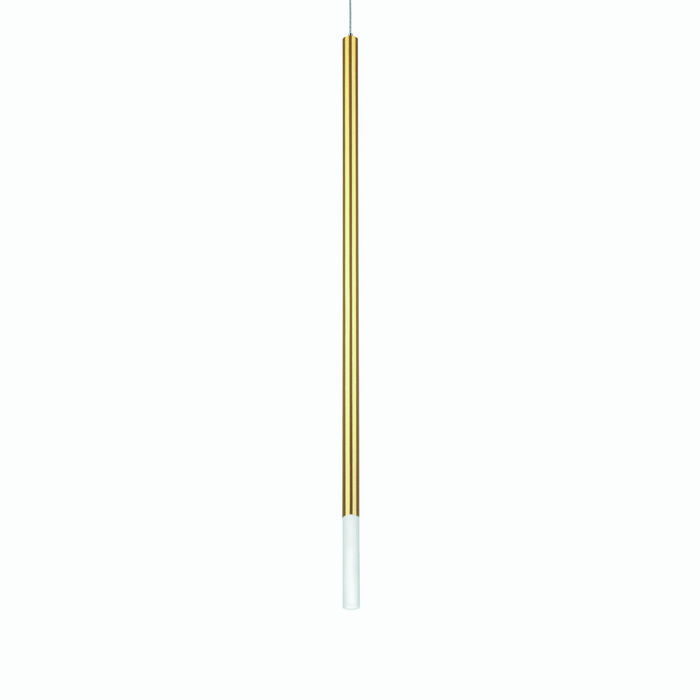 Люстра TUBO LED 5W 320LM 360G ЗОЛОТО 4000K (747343+574702) - лучшие Подвесные люстры в INMYROOM Люстра TUBO LED 5W 320LM 360G ЗОЛОТО 4000K (747343+574702) - лучшие Подвесные люстры в INMYROOM