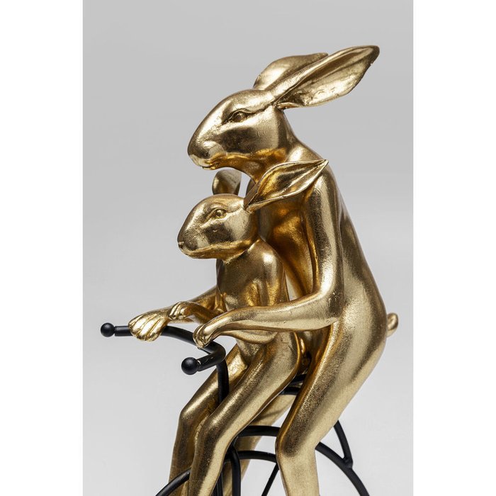 Предмет декоративный Rabbit золотого цвета - купить Фигуры и статуэтки по цене 9877.0