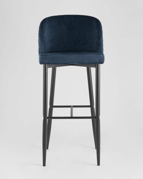 Барный стул Оскар синего цвета - лучшие Барные стулья в INMYROOM