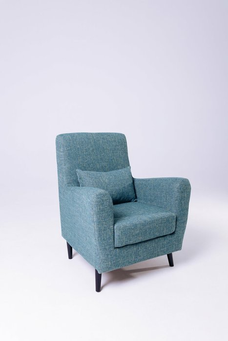 Кресло Либерти голубого цвета - лучшие Интерьерные кресла в INMYROOM