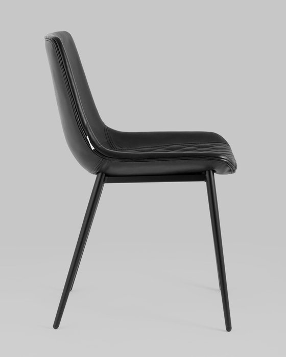 Стул Деймон черного цвета - лучшие Обеденные стулья в INMYROOM