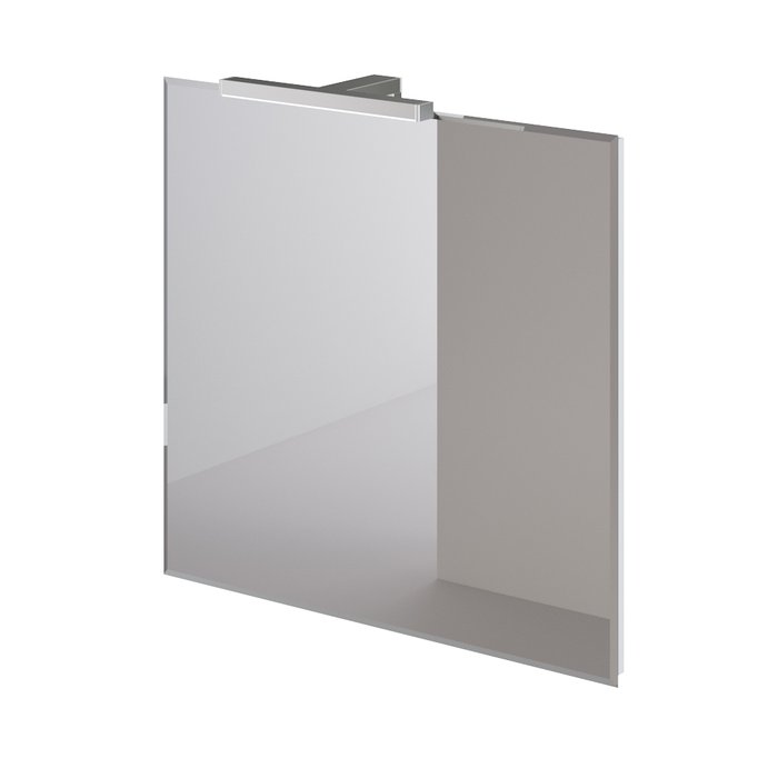 Настенное зеркало White 70х75 с подсветкой 