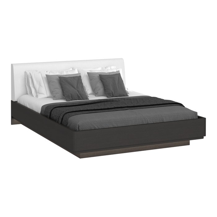Кровать Элеонора 180х200 с изголовьем белого цвета и подъемным механизмом - купить Кровати для спальни по цене 124845.0