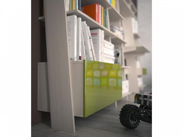 Композиция "Strike" - лучшие Стеллажи в INMYROOM Композиция "Strike" - лучшие Стеллажи в INMYROOM