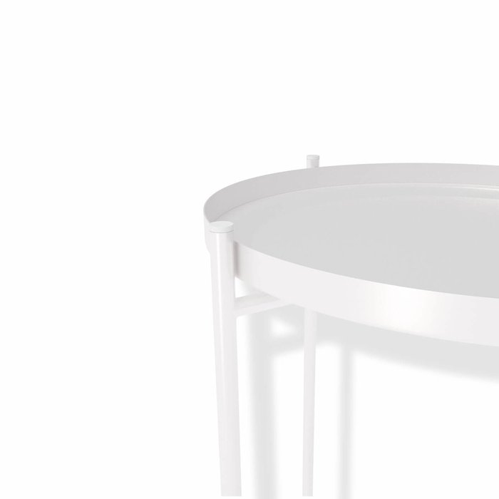 Сервировочный стол Арнис белого цвета - лучшие Сервировочные столики в INMYROOM