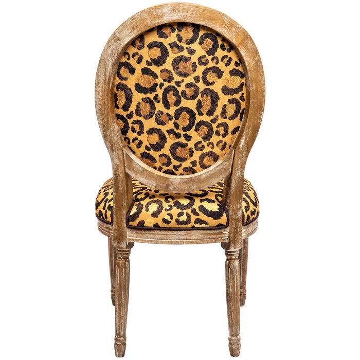 Стул Леопард с каркасом из натурального бука - лучшие Обеденные стулья в INMYROOM