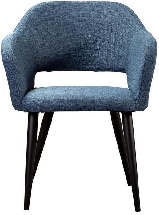 Стул Oscar Сканди Блю Арт синего цвета - лучшие Обеденные стулья в INMYROOM