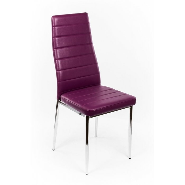Обеденный стул фиолетового цвета