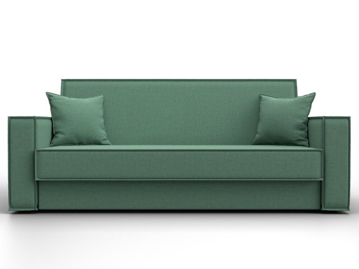 Диван-кровать Куба зеленого цвета - купить Прямые диваны по цене 38990 Диван-кровать Куба зеленого цвета - купить Прямые диваны по цене 38990