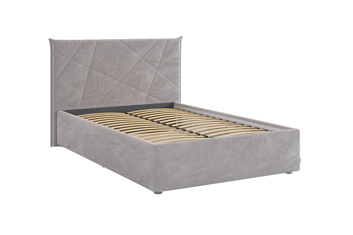 Кровать Квест 120х200 серого цвета без подъемного цвета - купить Кровати для спальни по цене 24480.0