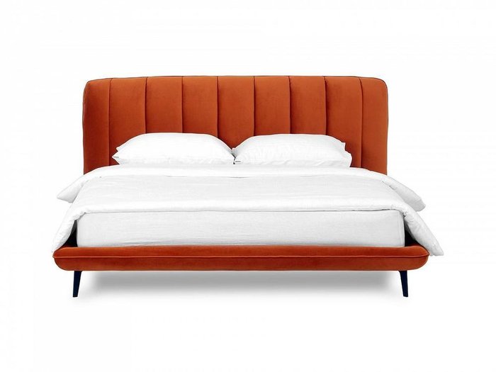 Кровать Amsterdam 160х200 терракотового цвета - купить Кровати для спальни по цене 55760.0