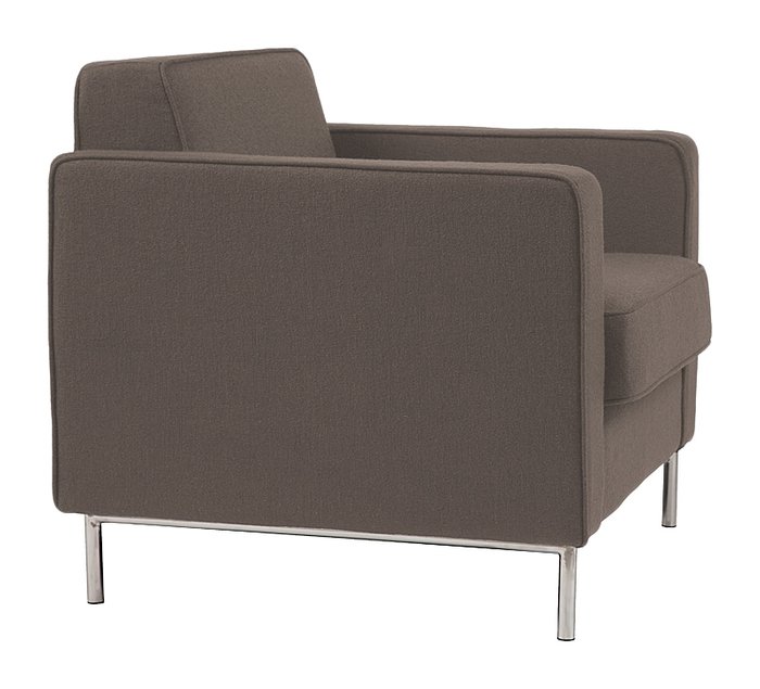 Кресло George коричнево-серого цвета - лучшие Интерьерные кресла в INMYROOM