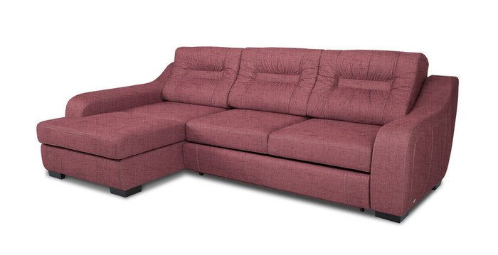 Угловой диван-кровать Ройс красного цвета - купить Угловые диваны по цене 129476.0