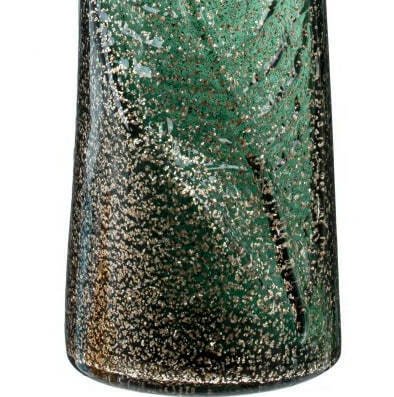 Стеклянная ваза H48 зеленого цвета - купить Вазы  по цене 8702.0